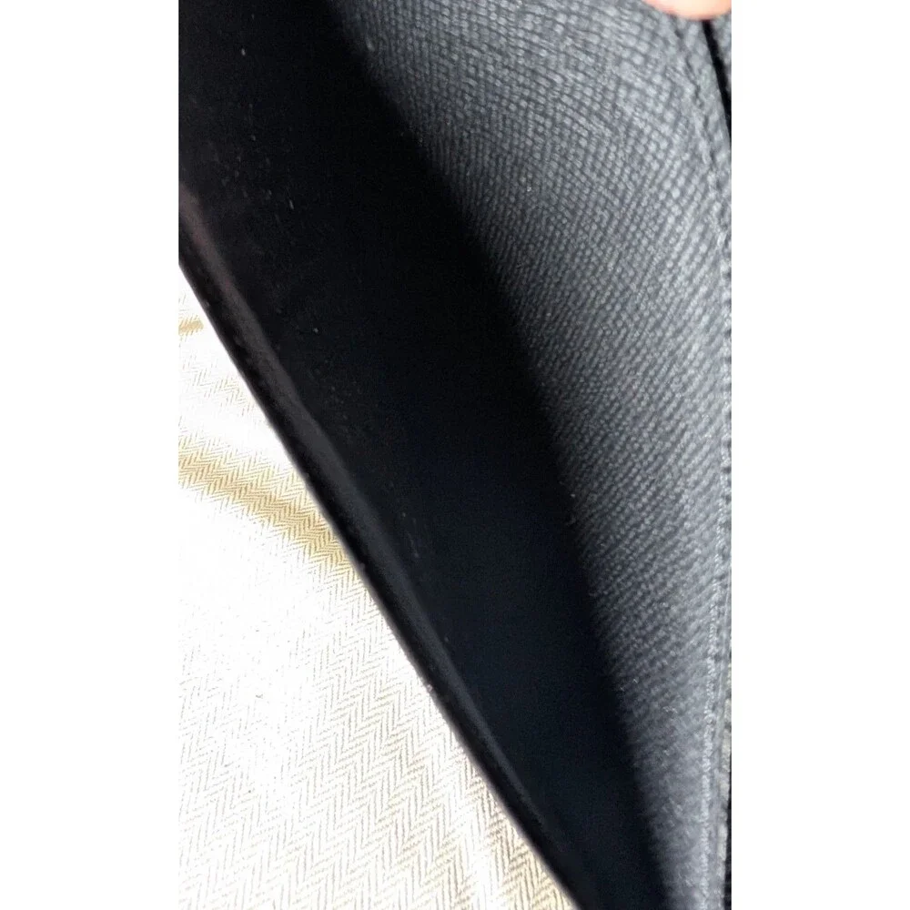 LOUIS VUITTON Portefeiulle Brazza Monogram Eclipse RA0211 Black